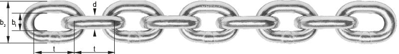 Chain DIN 766, Grade 60, by cromox®