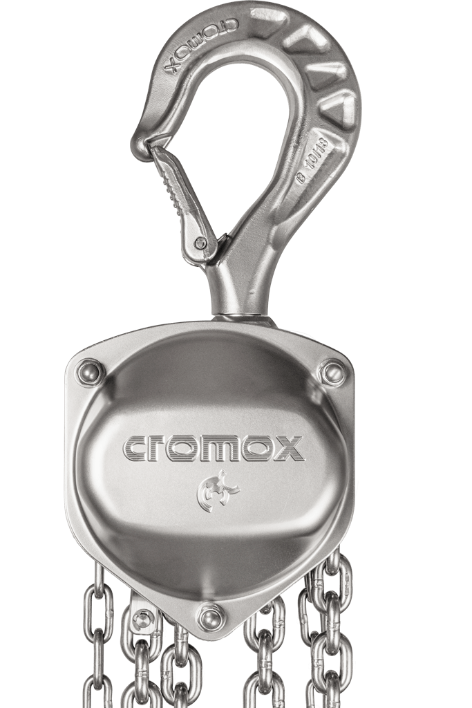 Stainless steel chain hoist from cromox® 