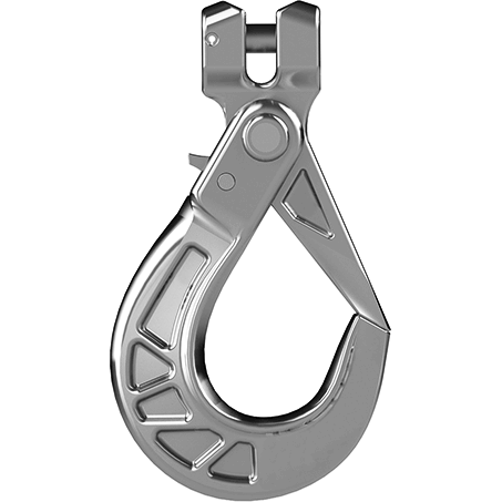 Stainless steel self-locking clevis hooks from cromox®