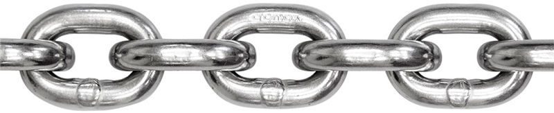 cromox®-anchor chain - chain links welded according to the standard
